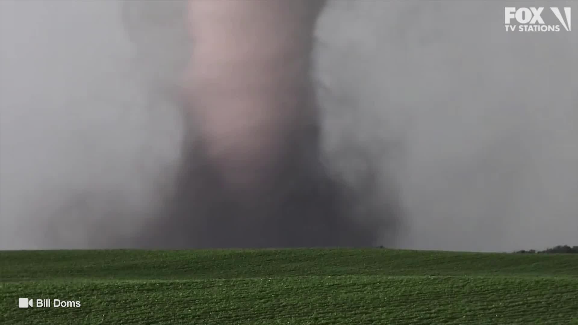 Tornado spotted near Canby, Minnesota