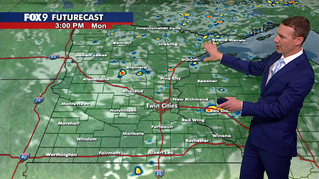 MN weather: Monday forecast update