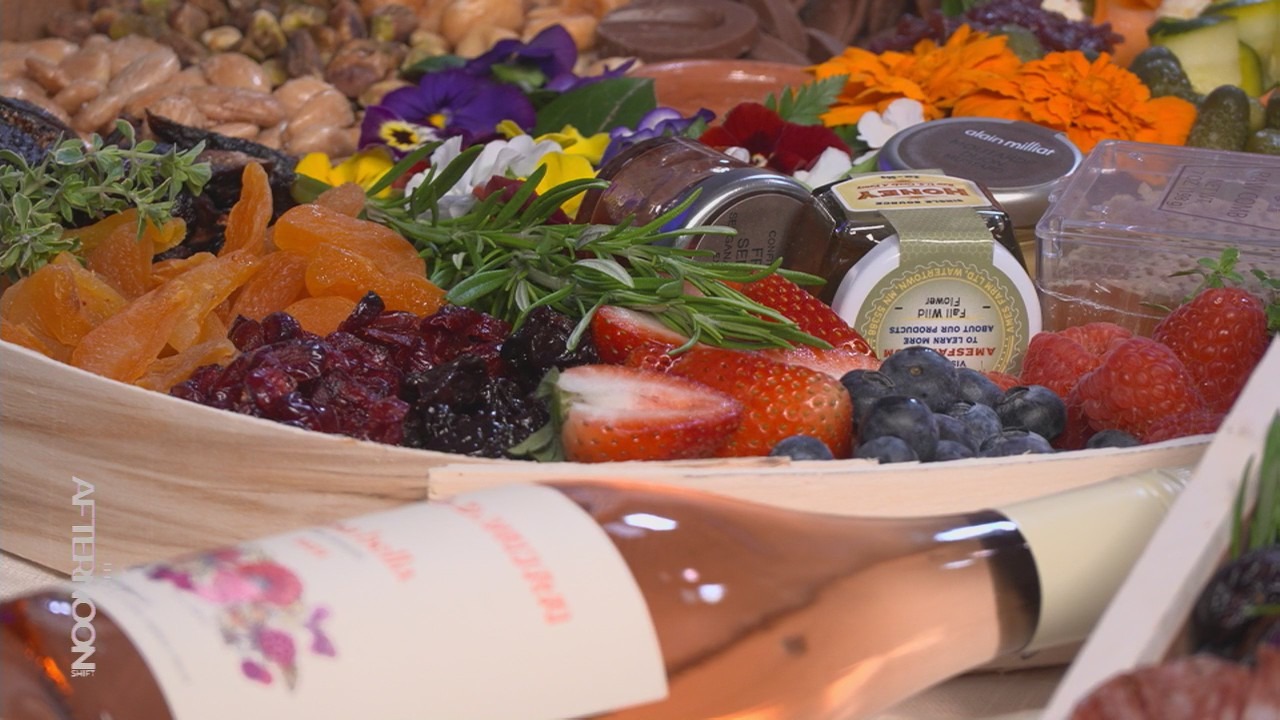 France 44 teaches "The Afternoon Shift" how to assort the perfect charcuterie board