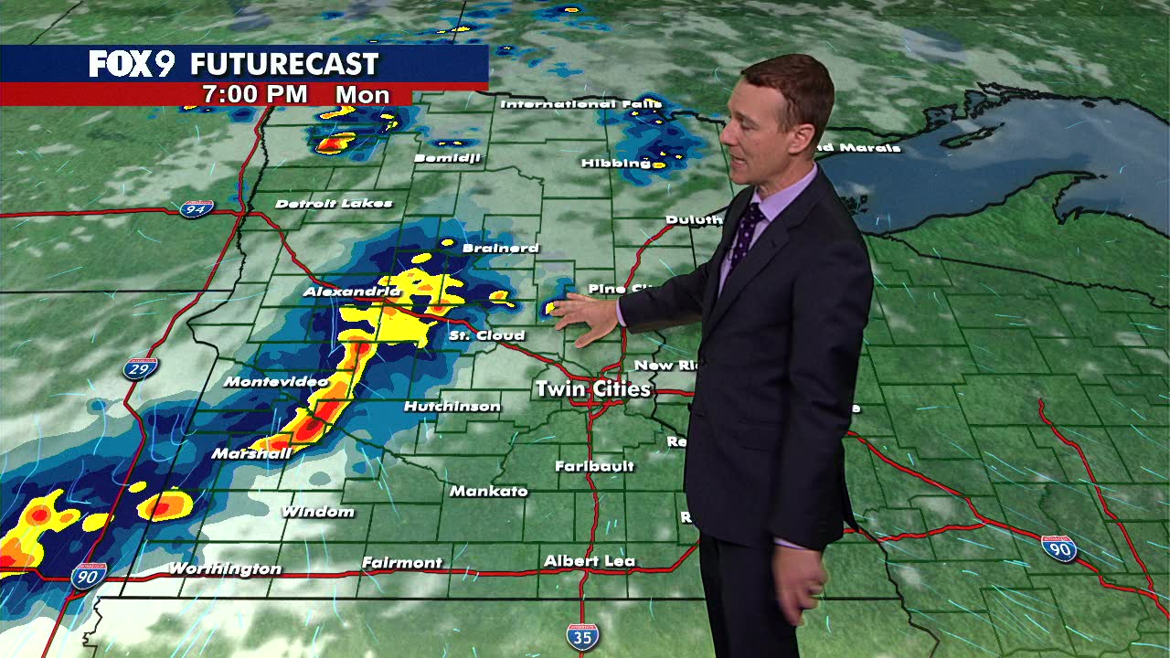 MN weather: Tracking Monday storms