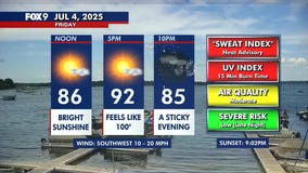 MN weather: July 4 fireworks forecast