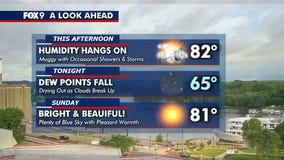 MN weather: Scattered showers throughout Saturday