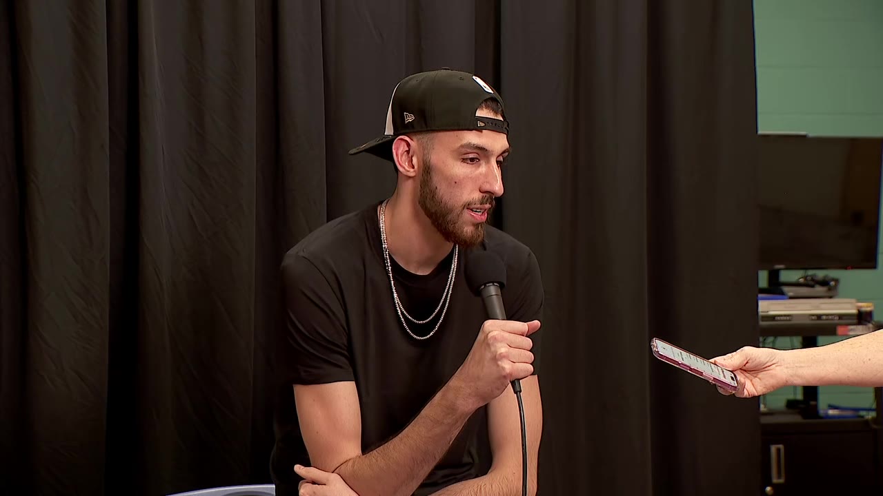 Chet Holmgren celebrates NBA title in St. Paul [RAW]