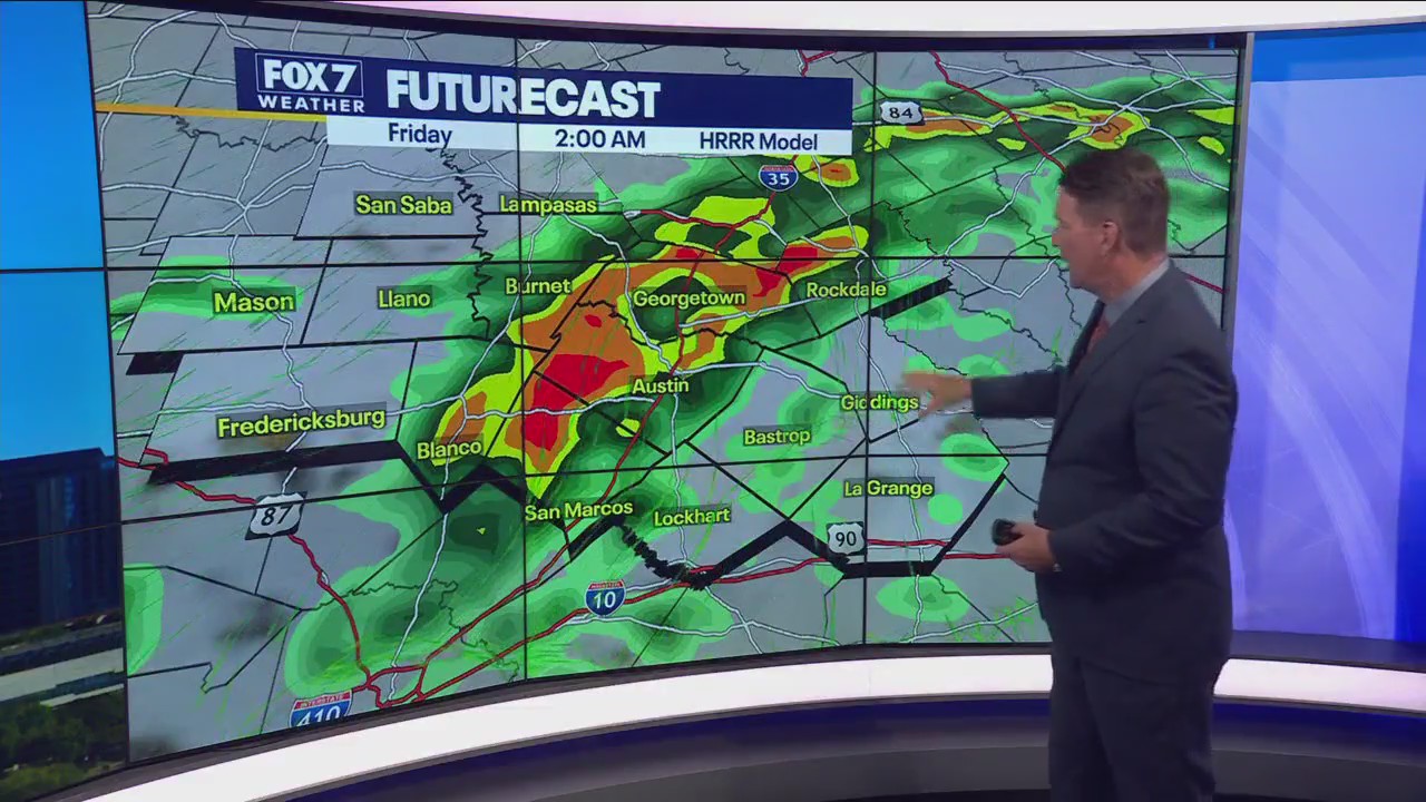 Central Texas weather: Increasing risk of severe weather Thursday night, Friday morning