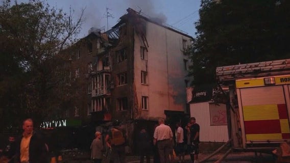 Russia launches drone, missile attack in Ukraine