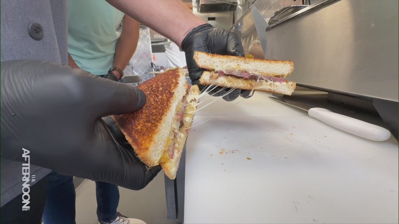 Food truck Ol' Smoky BBQ stops by the FOX 9 parking lot
