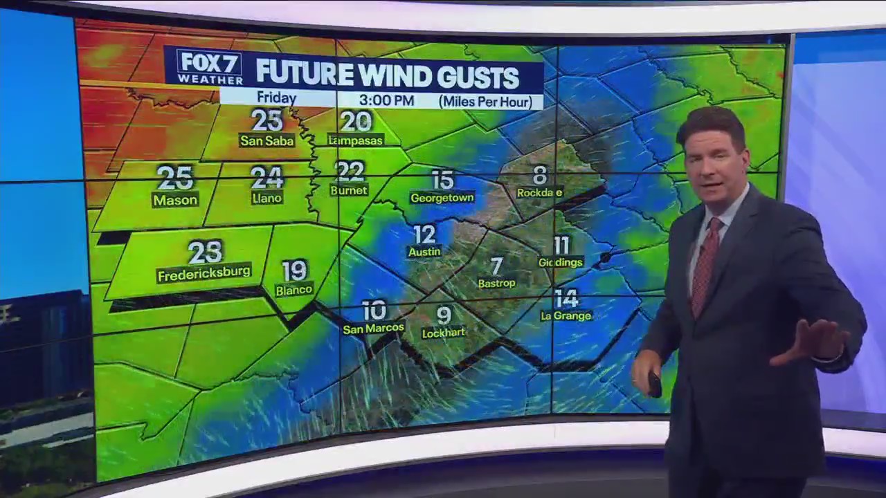 Central Texas weather: Warmer temperatures and lower humidity into the weekend