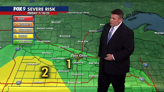 MN weather: Rumbles possible by Friday evening