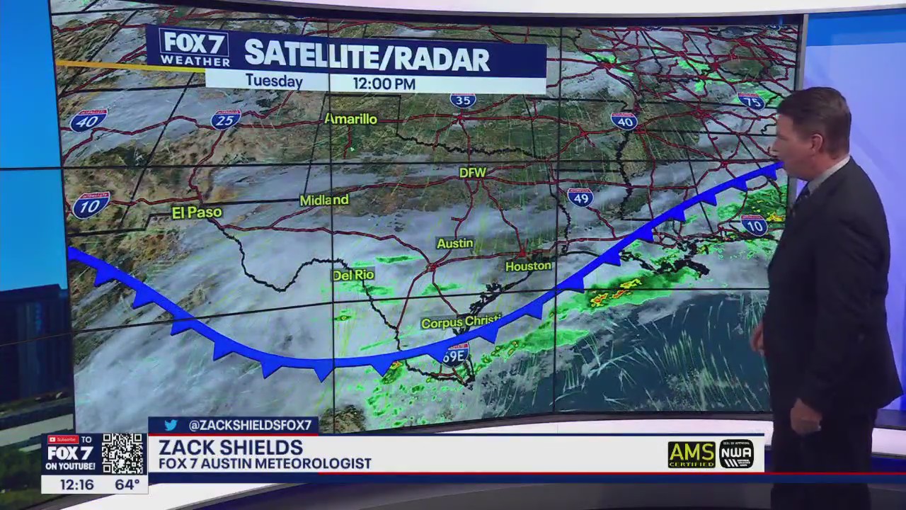 Central Texas weather: Cooler weather arrives; chance of rain most of the week