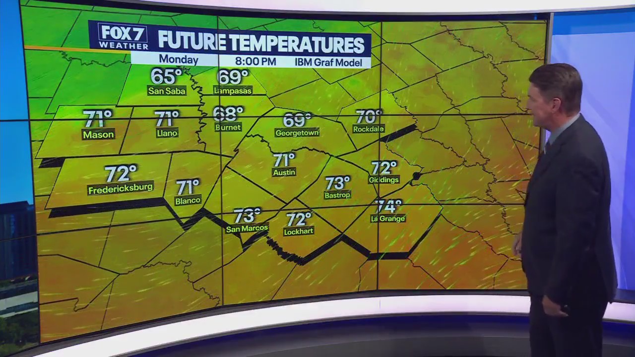 Warm start to the week but storms could be coming