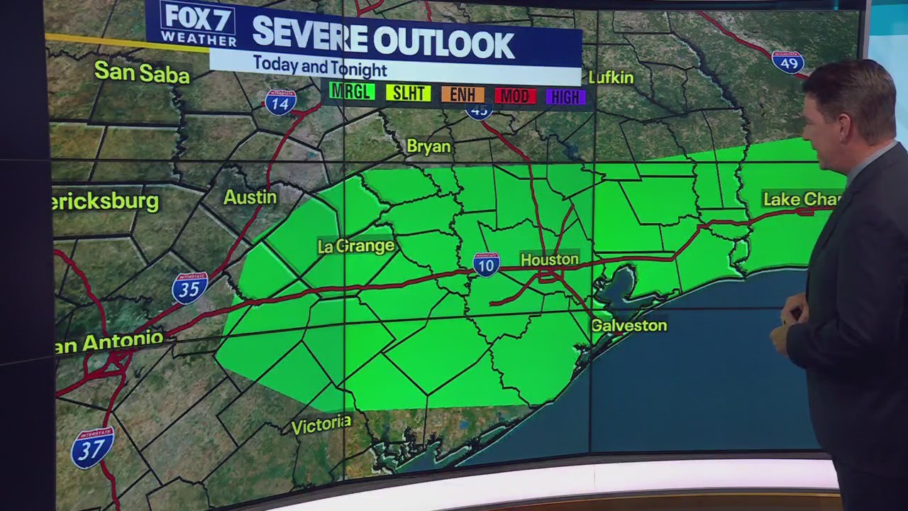 Central Texas weather: Warm Monday; cold front brings slight chance of rain overnight