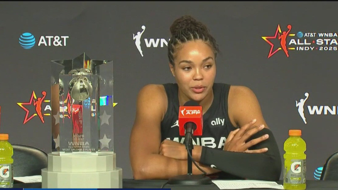 WNBA players wear 'Pay us what you owe us' shirts at All-Star Game