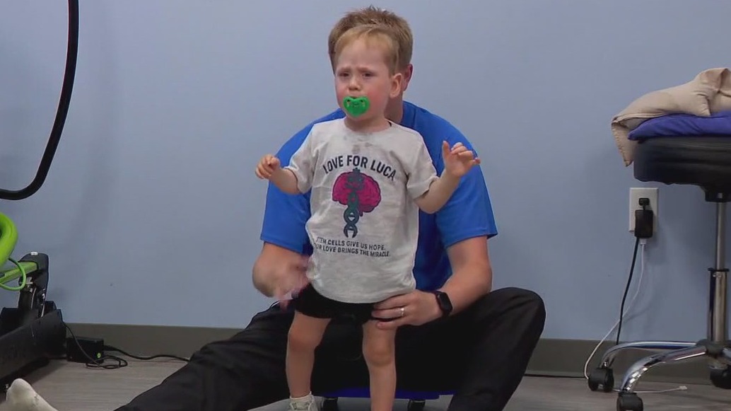 Toddler approved for exclusive stem cell therapy