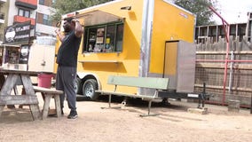 Indian cuisine at Madrasdhaba Food Truck