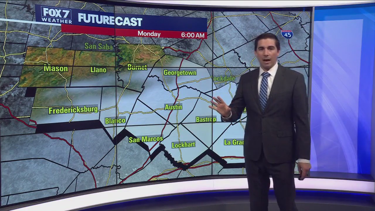 Central Texas weather: Severe weather subsiding, clouds overnight