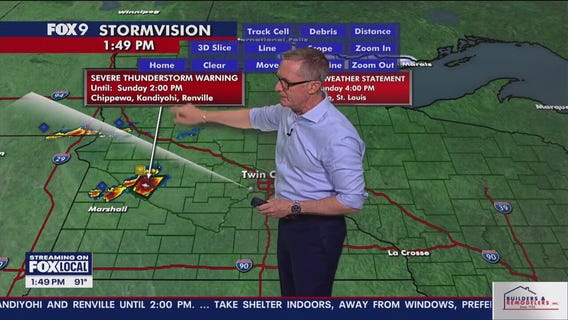 MN weather: Tracking strong storms in western MN