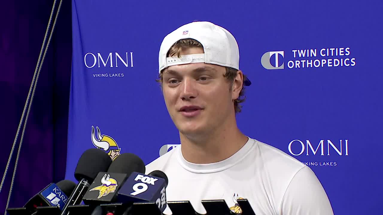 J.J. McCarthy on Year 2 with Vikings: 'I feel different'