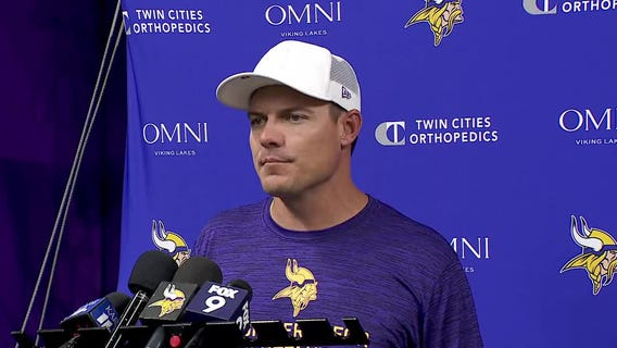 Kevin O'Connell talks Vikings training camp Day 1 [RAW]
