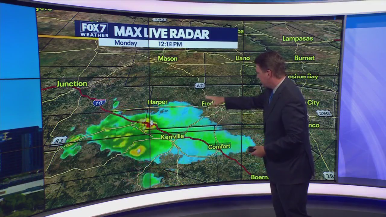 Central Texas weather: Scattered storms possible Monday afternoon