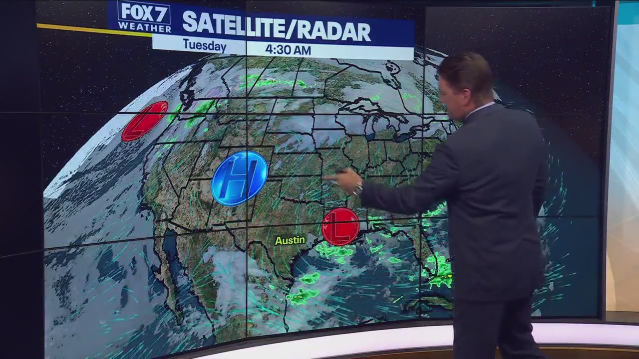Central Texas weather: Sunny, dry with below average temperatures