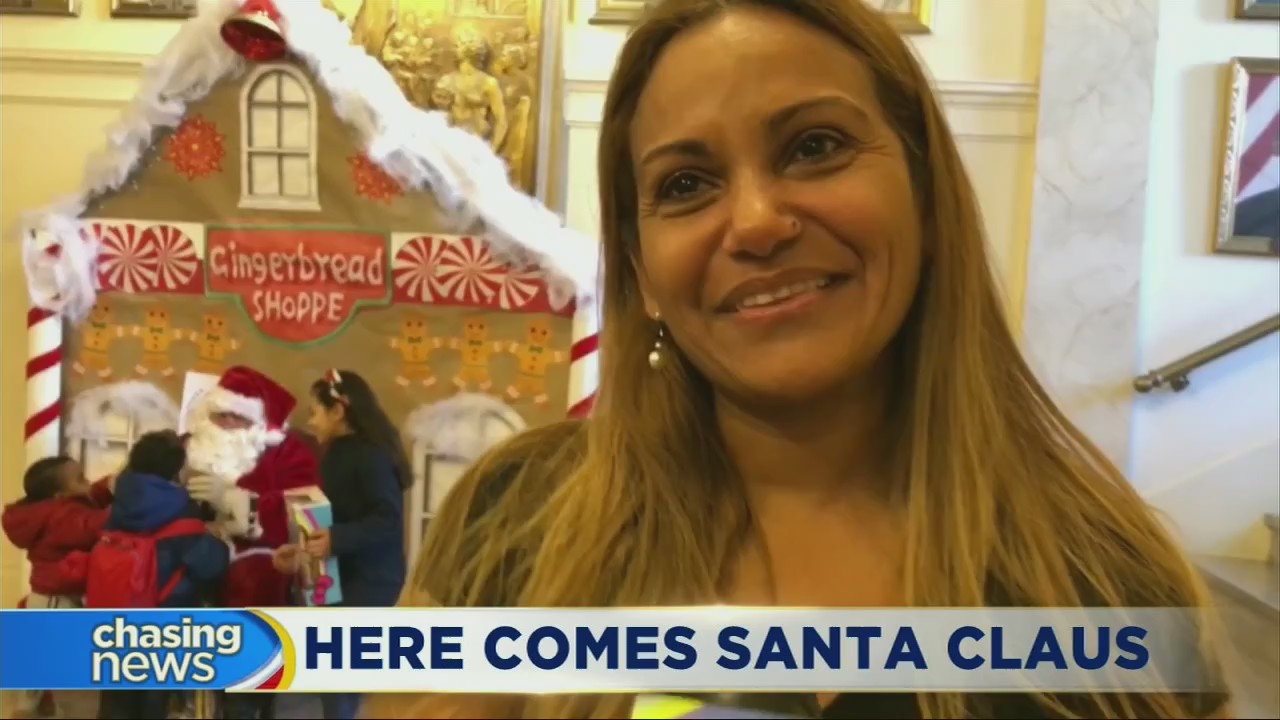 Paterson City Hall transformed into Santa Land