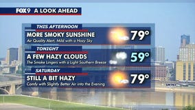 MN weather: Hazy Friday forecast update