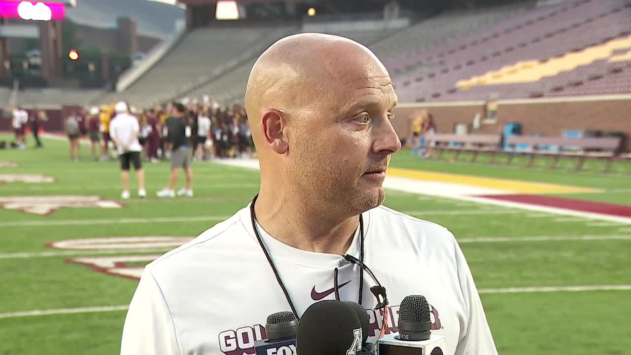 P.J. Fleck, Gophers host fall practice open to fans [RAW]