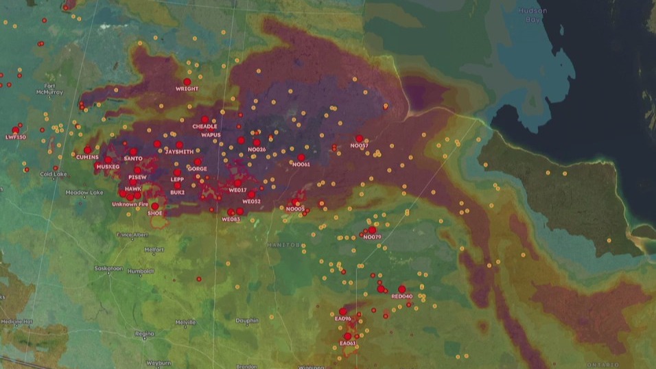 Why is there constantly wildfire smoke coming from Canada?