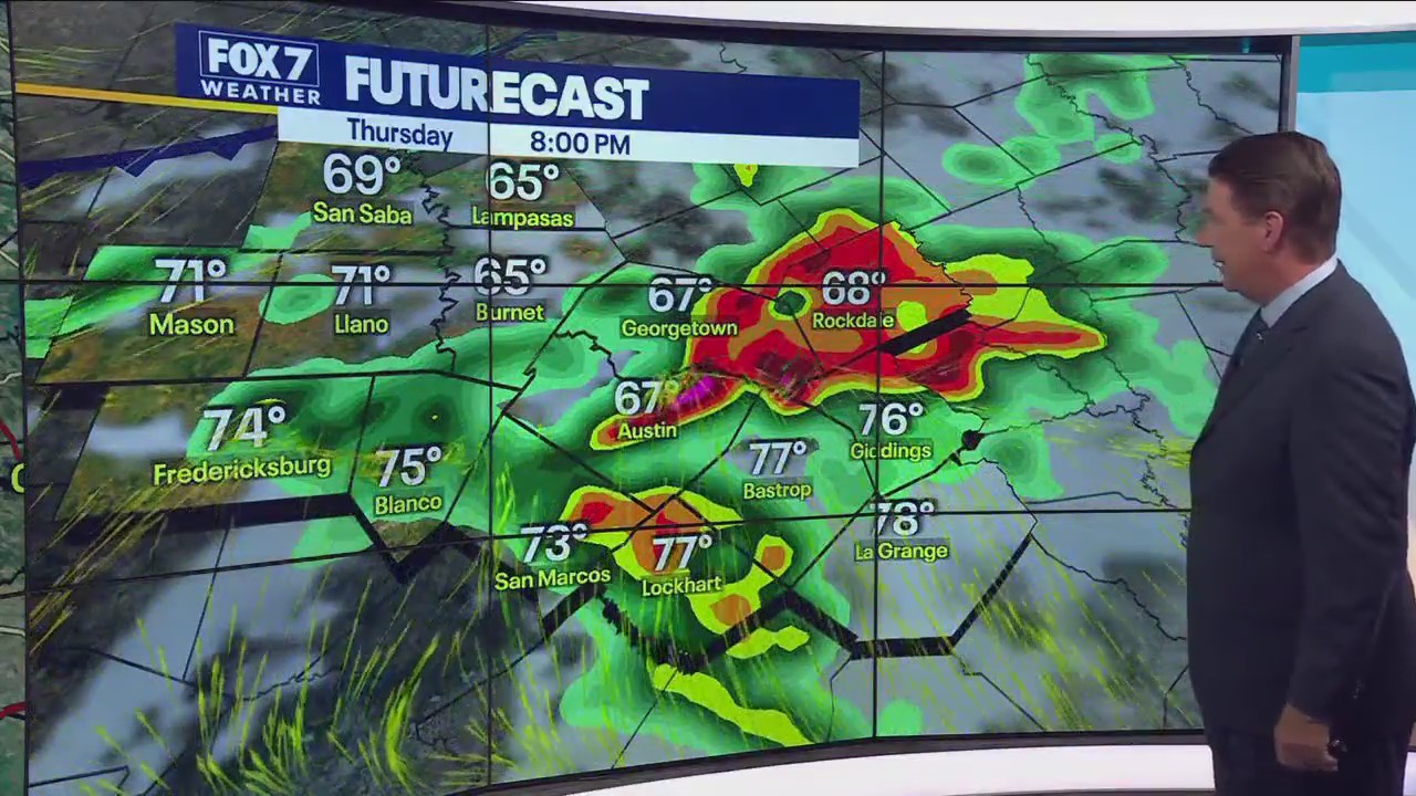 Central Texas weather: Severe storms Thursday could include hail, lightning and damaging winds