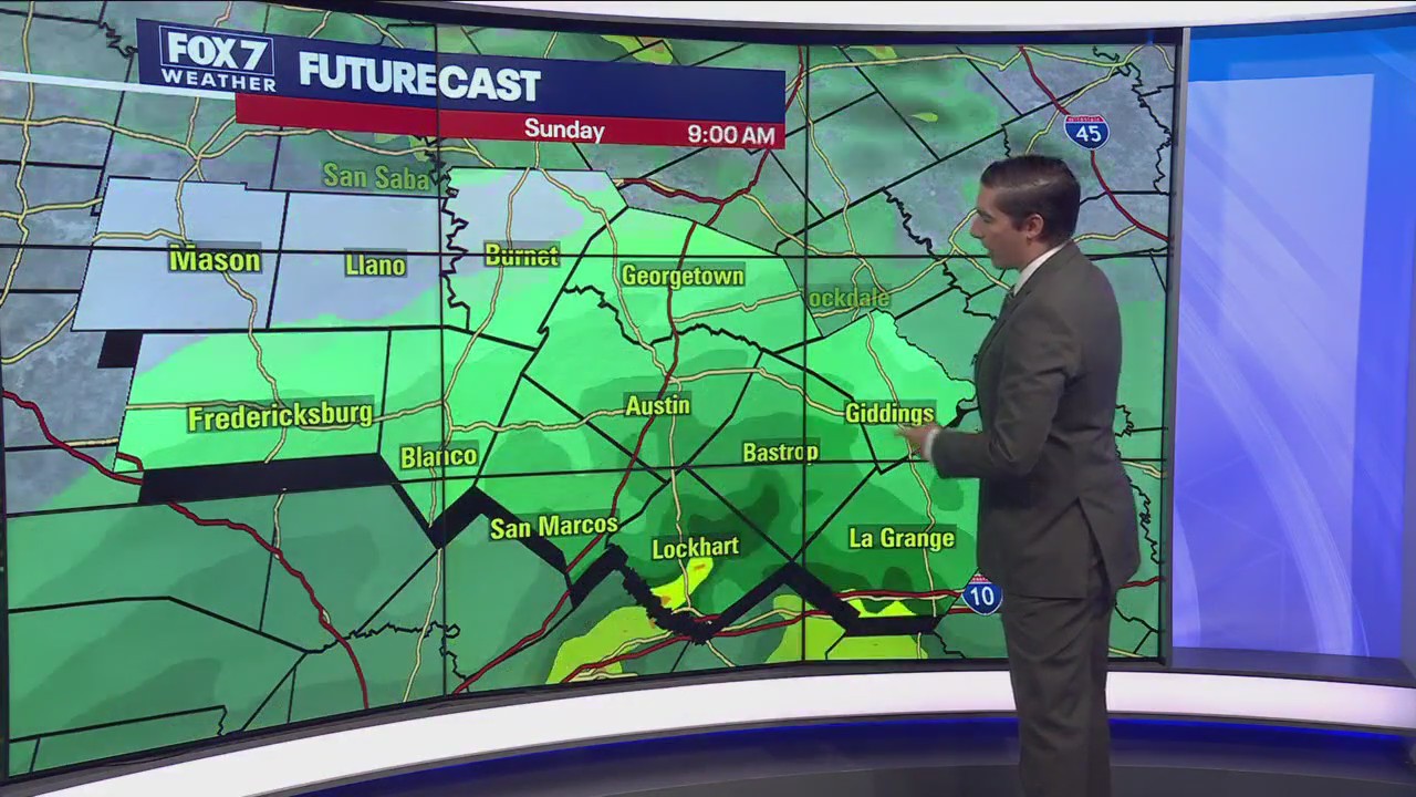 Central Texas weather: Stormy Saturday night, possible stormy Sunday ahead
