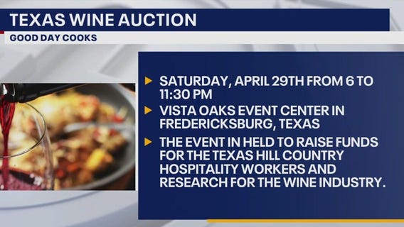 Good Day Cooks: Texas Wine Auction