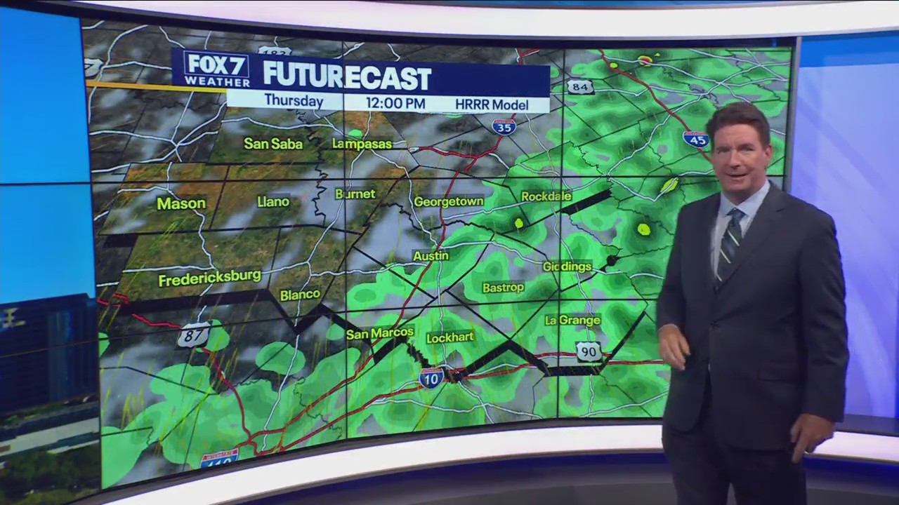 Central Texas weather: Slight risk of severe weather this evening