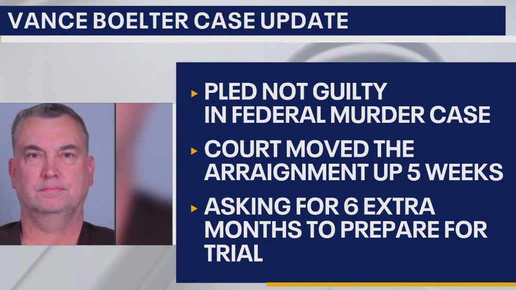 Vance Boelter pleads not guilty in federal court