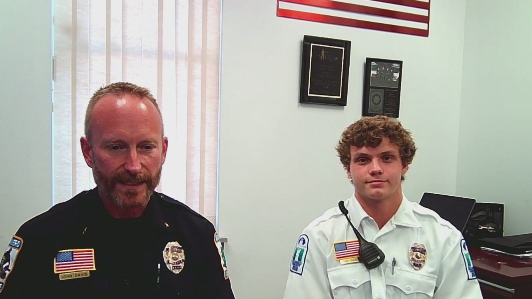 Brainerd police welcome intern they helped deliver