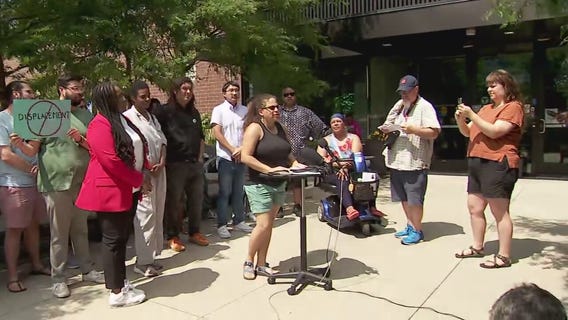 Businesses, residents protest Metro Transit Blue Line Extension