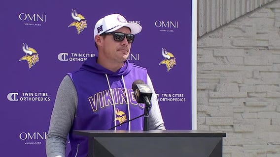 Vikings coach Kevin O'Connell says Jordan Addison has 'heart of gold' [RAW]