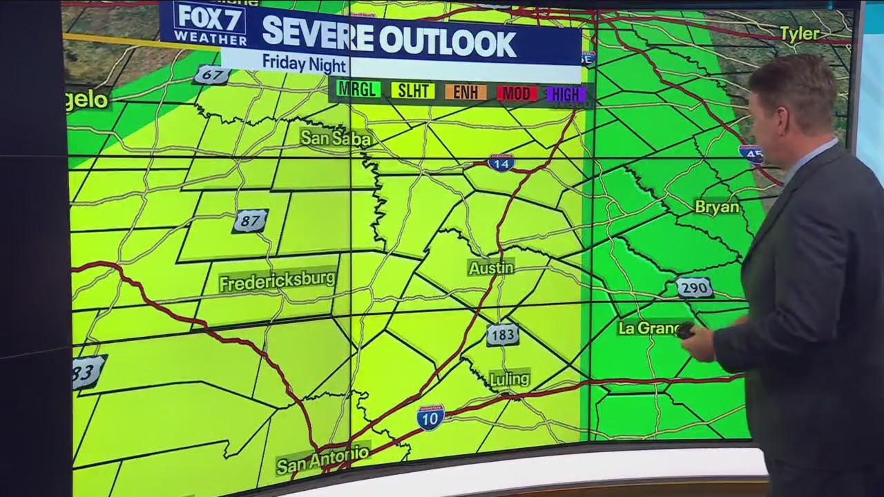 Central Texas weather: Another round of widespread storms possible Wednesday night