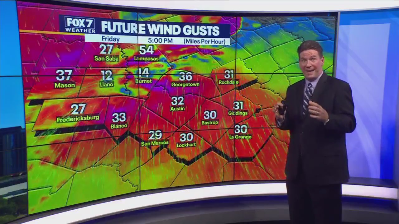 Central Texas weather: Clear skies today, thunderstorms tomorrow night