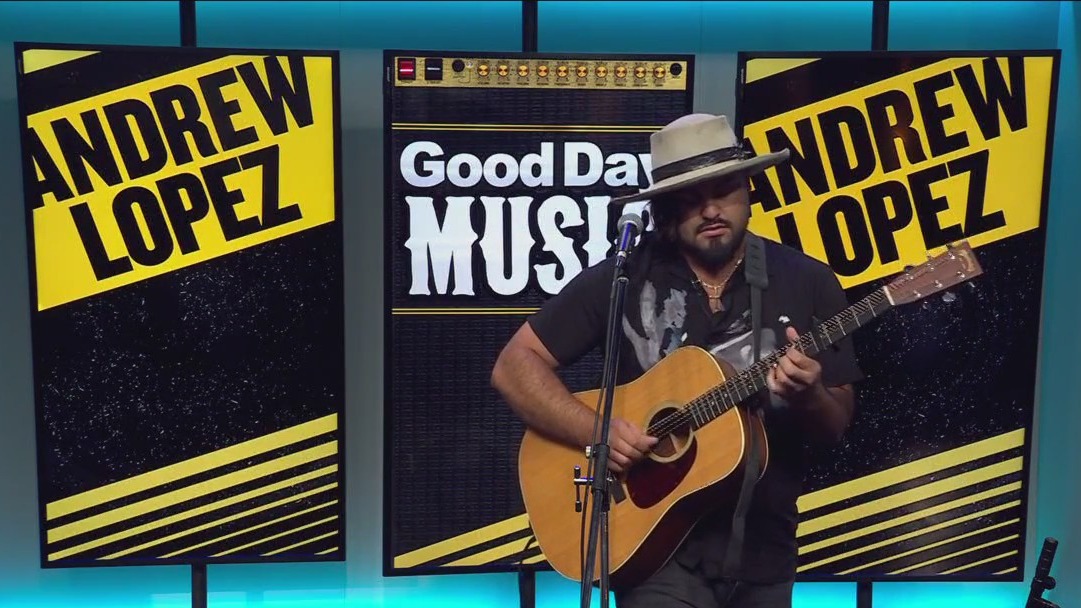 Andrew Lopez performs 'Something to Say'