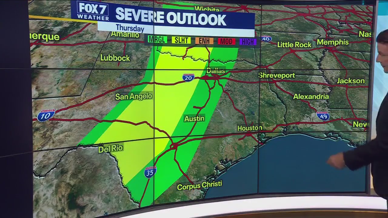 Austin weather: Warm and humid Tuesday; storms return Thursday