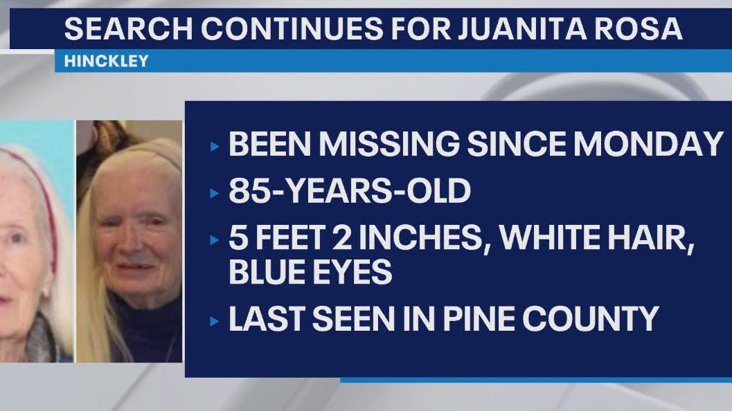 Missing Pine County woman search continues