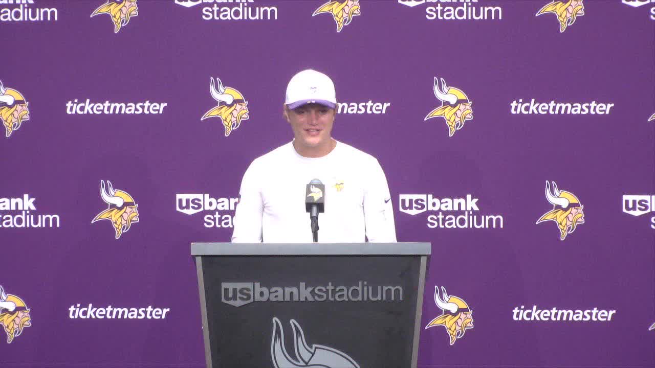 Vikings' J.J. McCarthy on the preseason win against Texas