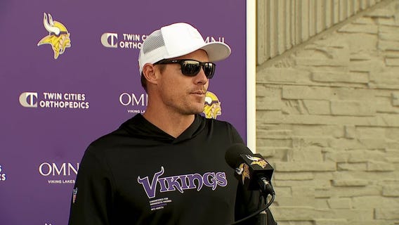 Vikings coach Kevin O'Connell speaks ahead of joint practices