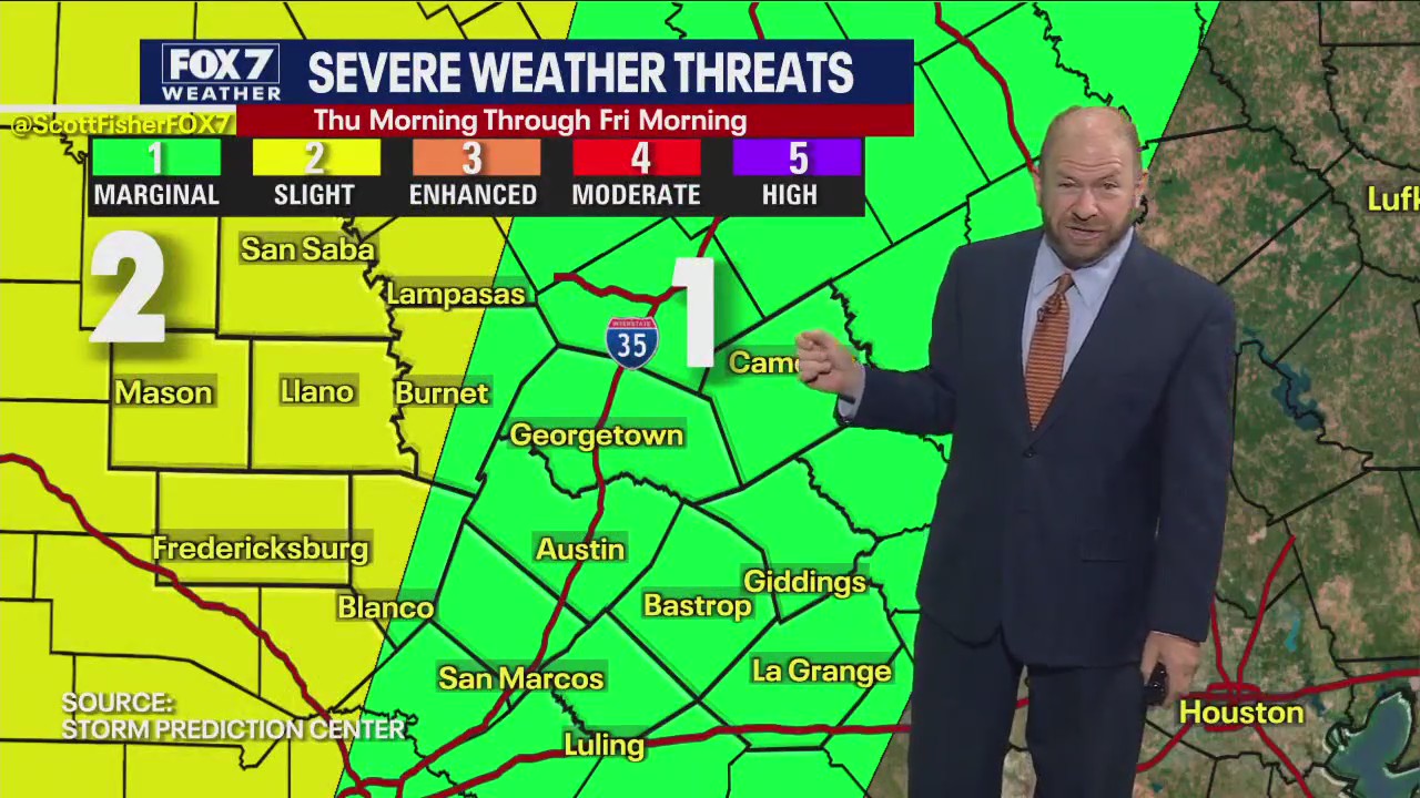 Austin weather: A beautiful Wednesday, but storms to come