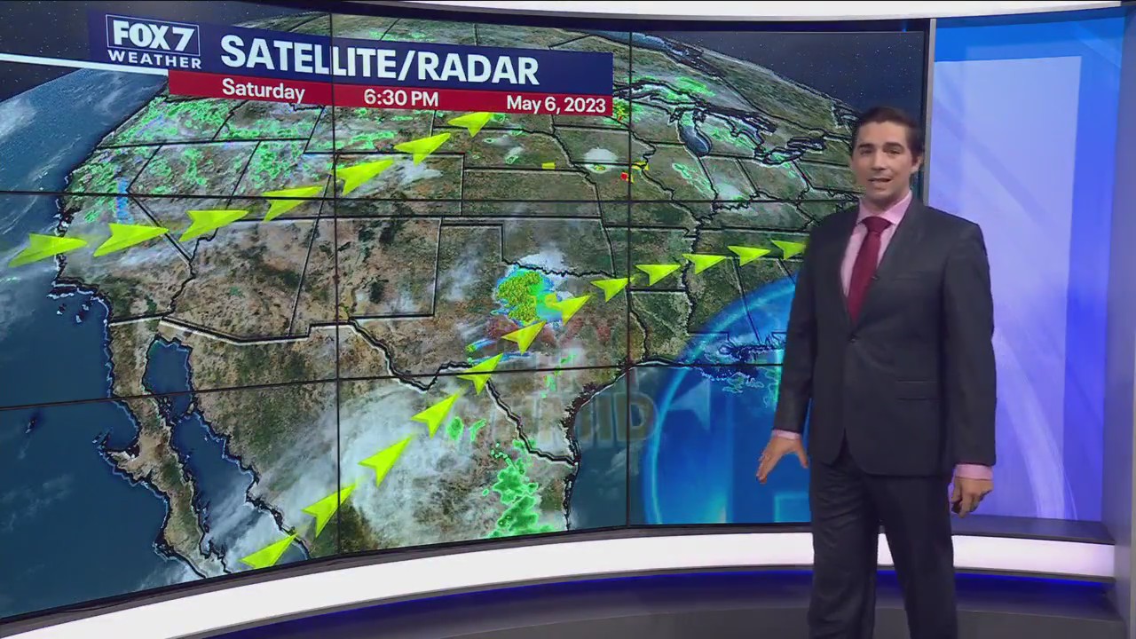 Austin weather: Slight risk of severe storms tonight