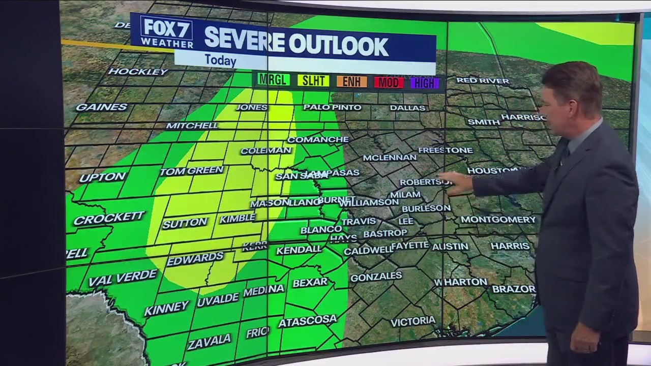 Austin weather: Storms possible every day this week