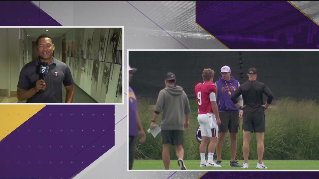 Vikings wrap up joint practices with Patriots at training camp