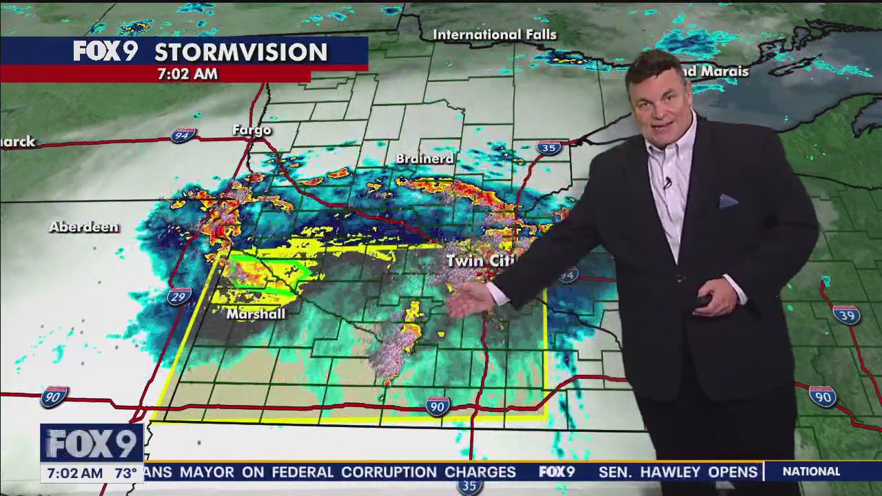 MN weather: Heavy rain, gusty winds - 7 a.m. update | FOX 9 Minneapolis ...