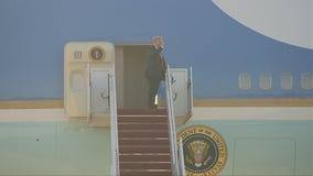 President Trump departs for summit with Putin [RAW]