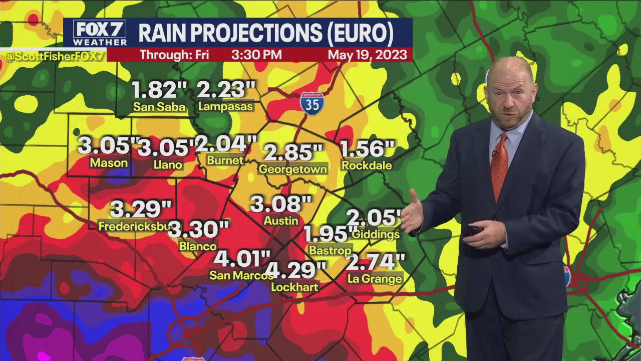 Austin weather: Flash flood watch through Saturday evening